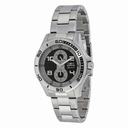 Invicta Signature Black and Silver Dial Stainless Steel Men's Warch 7015