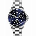Invicta Signature II Multi-Function Blue Dial Stainless Steel Men's Watch 7050