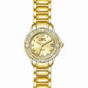 Invicta Angel Champagne Dial Cyrstal-set Gold Ion-plated Ladies Watch 14802