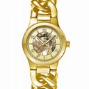 Invicta Angel Gold Skeleton Dial Gold-tone Twist Ladies Watch 17251