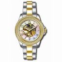 Invicta Angel Mechanical Skeletal Dial Two-tone Ladies Watch 16702
