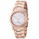 Invicta Angel Mother of Pearl Dial Rose Gold-Tone Stainless Steel Ladies Watch 12624