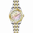 Invicta Angel Mother of Pearl Dial Two-tone Ladies Watch 17489