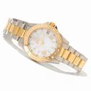 Invicta Angel Mother of Pearl Dial Two-Tone Stainless Steel Ladies Watch 12855