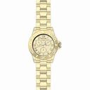 Invicta Angel Multi-Function Champagne Dial Gold-plated Ladies Watch 17524