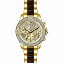 Invicta Angel Multi-Function Gold Crystal-set Gold-plated Ladies Watch 20509