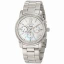 Invicta Angel Multi-Function Mother of Pearl Stainless Steel Ladies Watch 11768