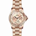 Invicta Angel Multi-Function Rose Dial Rose Gold-tone Ladies Watch 21765