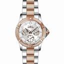 Invicta Angel Multi-Function Silver Dial Two-tone Ladies Watch 21762