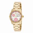 Invicta Angel Multi-Function White Mother of Pearl Dial Gold-plated Ladies Watch 16122