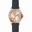 Invicta Angel Rose Dial Black Leather Ladies Watch 14845