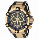 Invicta Arsenal Chronograph Black Dial Two-tone Black And Gold-tone PVD Stainless Steel Men's Watch 13018