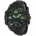 Invicta Arsenal Reserve Chronograph Black Dial Black Rubber Men's Watch 11176