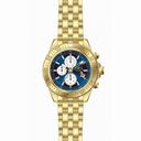 Invicta Aviator Chronograph Blue Dial Gold-plated Men's Watch 18855