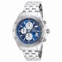 Invicta Aviator Chronograph Blue Dial Stainless Steel Men's Watch 20087