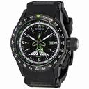Invicta Aviator Flight Collection Black Dial Stainless Steel Men's Watch 1755