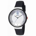 Invicta BLU Silver Dial Black Silicone Men's Watch 16074