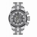 Invicta Bolt Chronograph Antique Silver Stainless Steel Mens Watch 17160