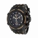 Invicta Bolt Chronograph Black Dial Black Stainless Steel and Rubber Men's Watch 12300