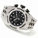 Invicta Bolt Chronograph Black Dial Stainless Steel Band Men's Watch 0821