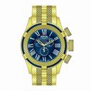 Invicta Bolt Chronograph Blue Dial Gold-plated Men's Watch 17164