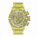 Invicta Bolt Chronograph Gold Dial Gold-plated Men's Watch 19523