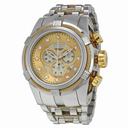 Invicta Bolt Chronograph Gold Dial Stainless Steel Men's Watch 12746