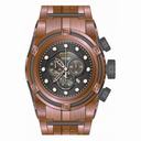 Invicta Bolt Chronograph Grey Dial Rose Gold-plated Men's Watch 12744