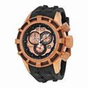 Invicta Bolt Chronograph Rose Dial Black Silicone Men's Watch 15778