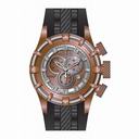 Invicta Bolt Chronograph Rose Dial Black Silicone Men's Watch 15779