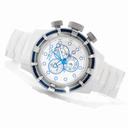Invicta Bolt Chronograph Silver White Dial White Ceramic Men's Watch 13848
