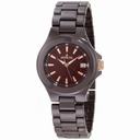 Invicta Brown Dial Brown Ceramic Ladies Watch 12542