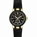 Invicta Ceramics Multi-Function Black Dial Black Silicone Men's Watch 22209