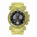 Invicta Coalition Forces Chronograph Black Dial Gold-plated Men's Watch 17642