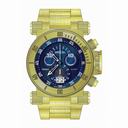 Invicta Coalition Forces Chronograph Blue Dial Gold-plated Men's Watch 17644