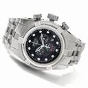 Invicta Corduba Black Genuine Mother-of-Pearl Dial Stainless Steel Band Men's Watch 0820