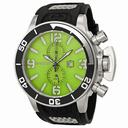 Invicta Corduba GMT Green Dial Stainless Steel Black Rubber Men's Watch 80206