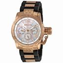 Invicta Corduba Mother of Pearl Black Polyurethane Ladies Watch 1703