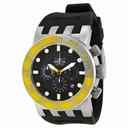 Invicta DNA Diver Chronograph Black Dial Black Rubber Strap Men's Watch 12414