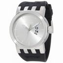 Invicta DNA Silver Dial Stainless Steel Black Rubber Men's Watch 10407