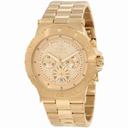 Invicta Elegant Ocean Chronograph Champagne Dial Yellow Gold Ion-plated Men's Watch 1266