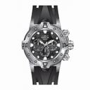 Invicta Excursion Chronograph Black Dial Black Polyurethane Men's Watch 14086