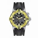 Invicta Excursion Chronograph Black Dial Black Polyurethane Men's Watch 14087