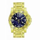 Invicta Excursion Chronograph Blue Dial Gold-plated Men's Watch 80558