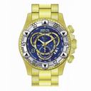Invicta Excursion Chronograph Blue Dial Gold-plated Men's Watch 80622