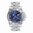 Invicta Excursion Chronograph Blue Dial Stainless Steel Men's Watch 15308