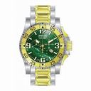 Invicta Excursion Chronograph Green Dial Two-tone Men's Watch 80389