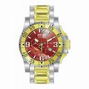 Invicta Excursion Chronograph Red Dial Two-tone Men's Watch 80387