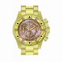 Invicta Excursion Chronograph Rose Dial Gold-plated Men's Watch 80625