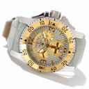 Invicta Excursion Chronograph White Carbon Fiber Dial White Leather Band Men's Watch 12482